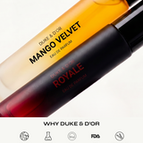 MANGO VELVET & ROYALE TRAVEL DUO