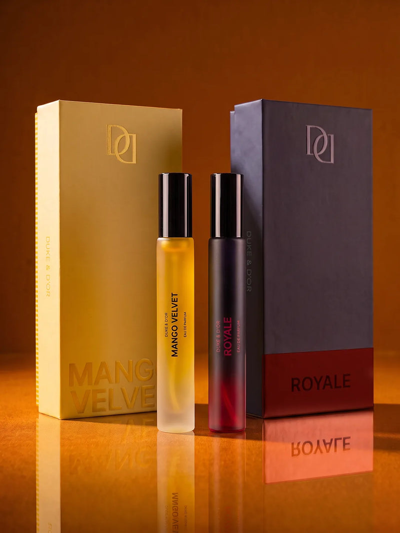 MANGO VELVET & ROYALE TRAVEL DUO